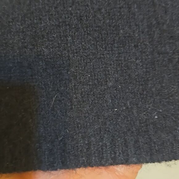 Sutton studio Bloomingales 100% Cashmere black longsleeve classic large - Picture 3 of 8